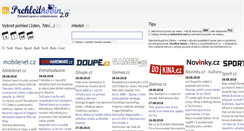 Desktop Screenshot of prehlednovin.cz